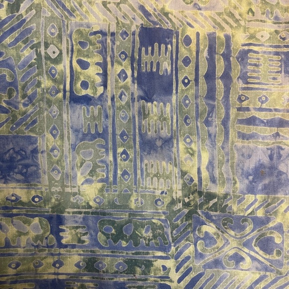 Orvis ornate design short sleeve button down - Picture 2 of 2